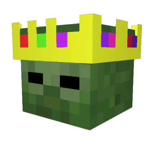 Delta290608 Minecraft avatar head, 3D render