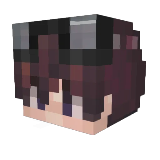 DeltaForce0331 Minecraft avatar head, 3D render