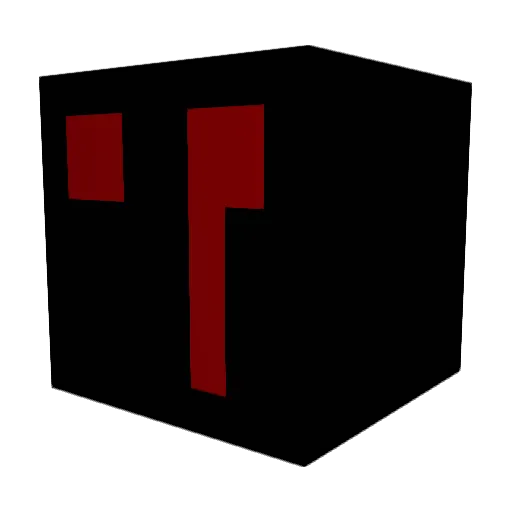 DeltaGameAddict Minecraft avatar head, 3D render