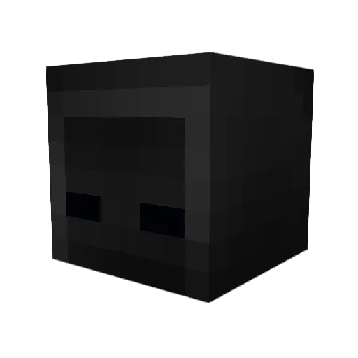 DeltaTek Minecraft avatar head, 3D render
