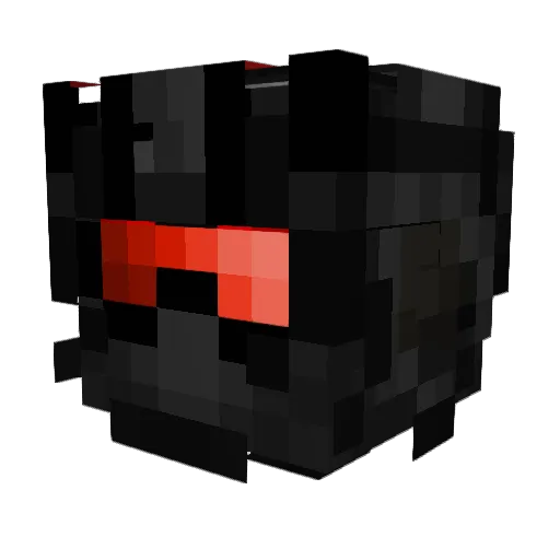 Delta_46 Minecraft avatar head, 3D render
