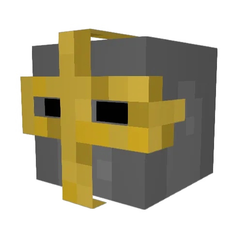 Delta_Bravo974 Minecraft avatar head, 3D render
