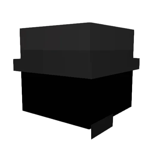 Delta_Taco Minecraft avatar head, 3D render