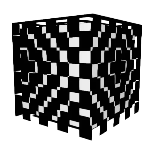 Demaciaa Minecraft avatar head, 3D render