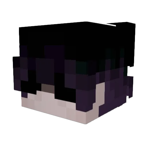Demacish Minecraft avatar head, 3D render