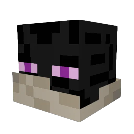 Demaster4 Minecraft avatar head, 3D render