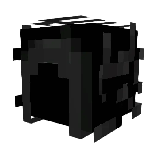 Dementor_113 Minecraft avatar head, 3D render