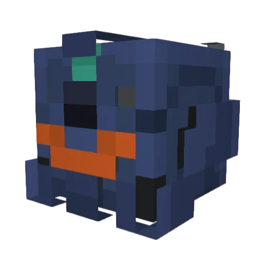 DemiSajuuk Minecraft avatar head, 3D render