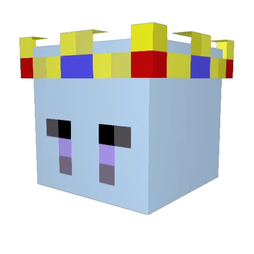 Demiify Minecraft avatar head, 3D render