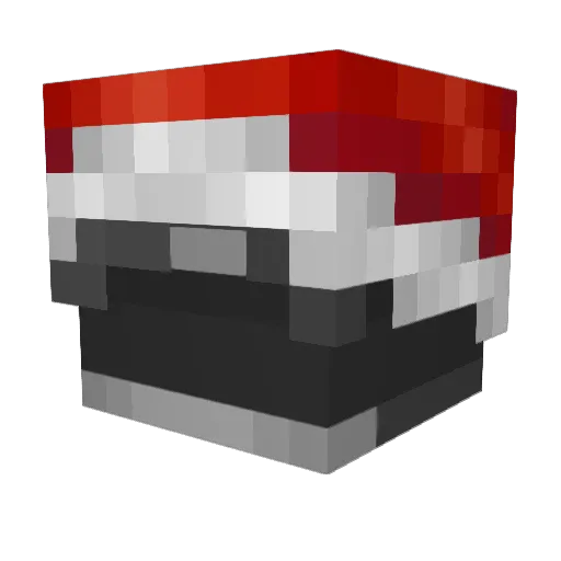 Demik_ Minecraft avatar head, 3D render