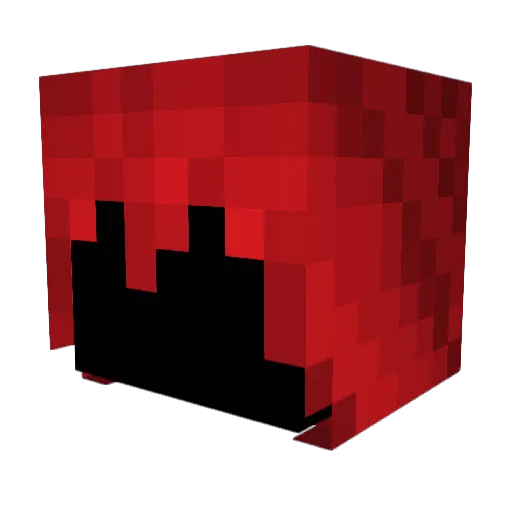 Demikaus Minecraft avatar head, 3D render
