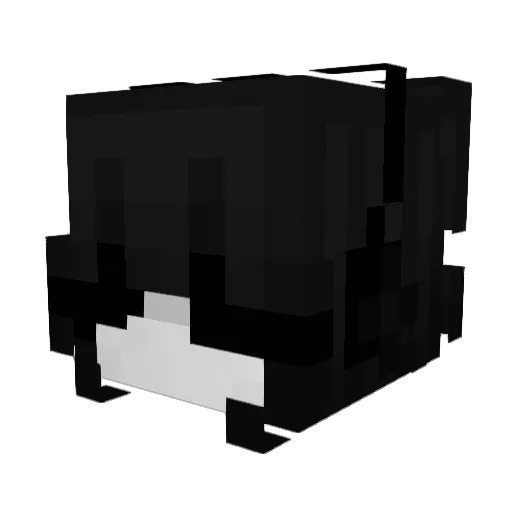 DemoMatri Minecraft avatar head, 3D render