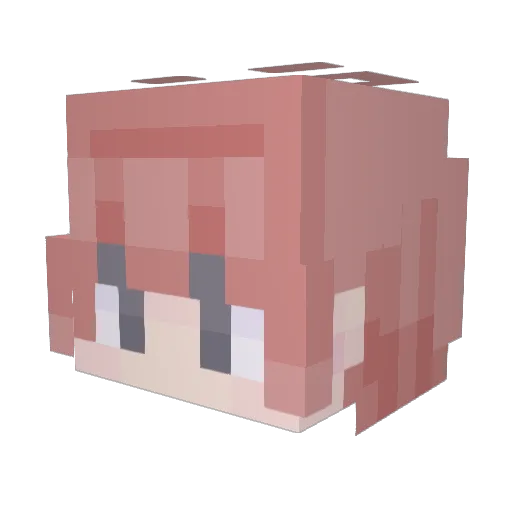 DemonDuckofDoom_ Minecraft avatar head, 3D render