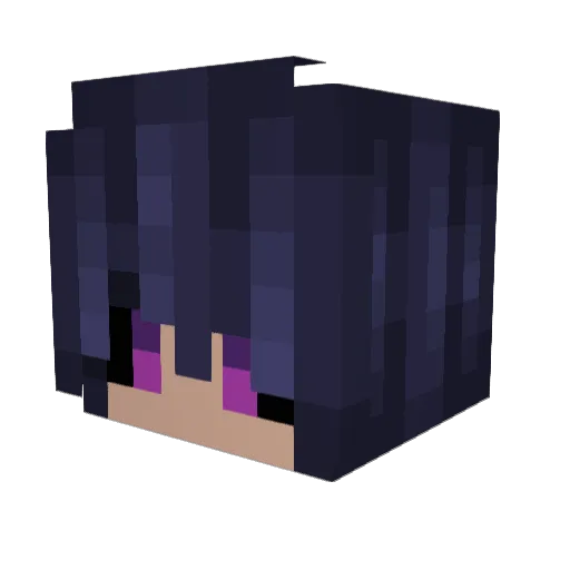 DemonGhoul23 Minecraft avatar head, 3D render