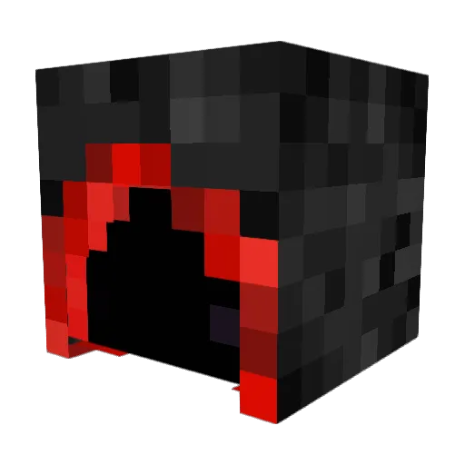 DemonGronk Minecraft avatar head, 3D render