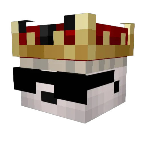 Demon_Burp Minecraft avatar head, 3D render