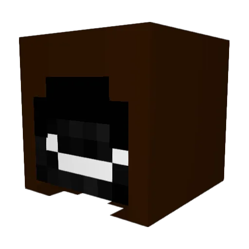 Demon_Hunter009 Minecraft avatar head, 3D render