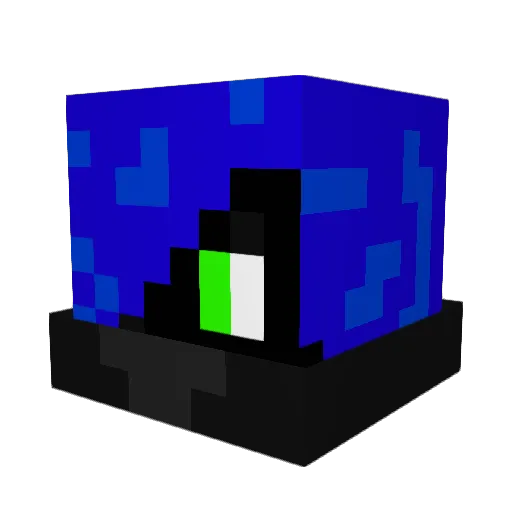 Demon_ltd Minecraft avatar head, 3D render
