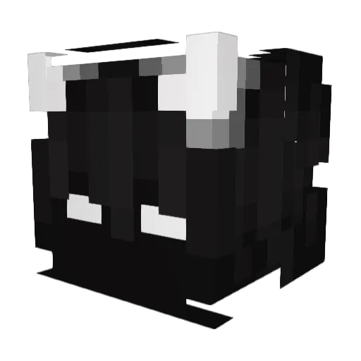 Demonas340 Minecraft avatar head, 3D render