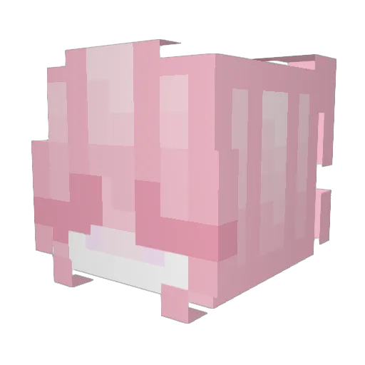 DemonicArtist666 Minecraft avatar head, 3D render