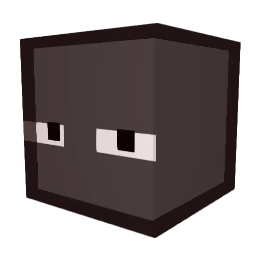 Demonic_0 Minecraft avatar head, 3D render