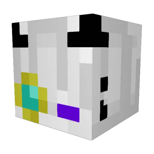 Demonic_Scythe Minecraft avatar head, 3D render