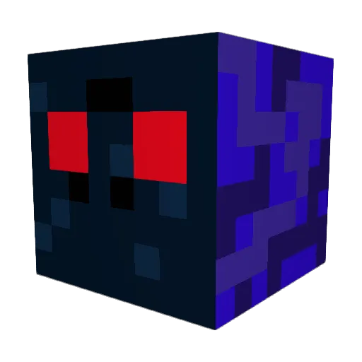 Demonier_MC Minecraft avatar head, 3D render
