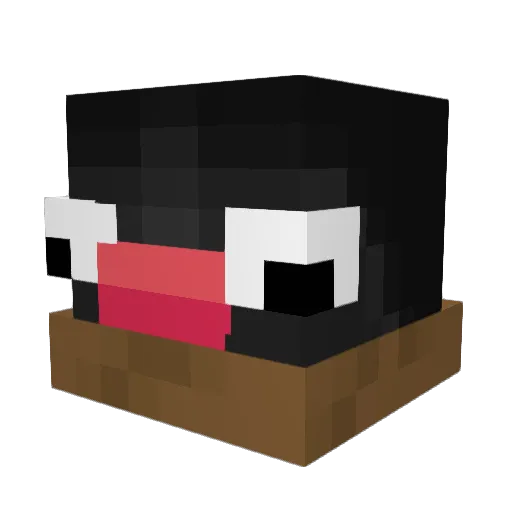DemonikNord Minecraft avatar head, 3D render