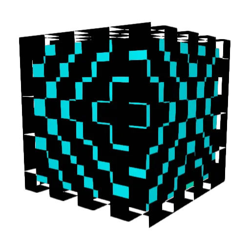 Demonius45 Minecraft avatar head, 3D render