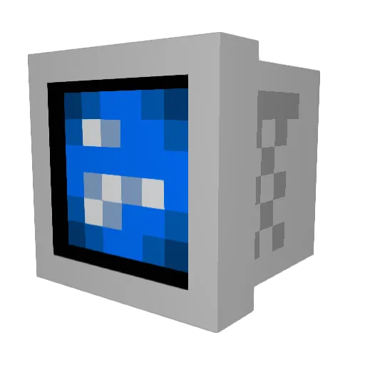 DemonsamG Minecraft avatar head, 3D render