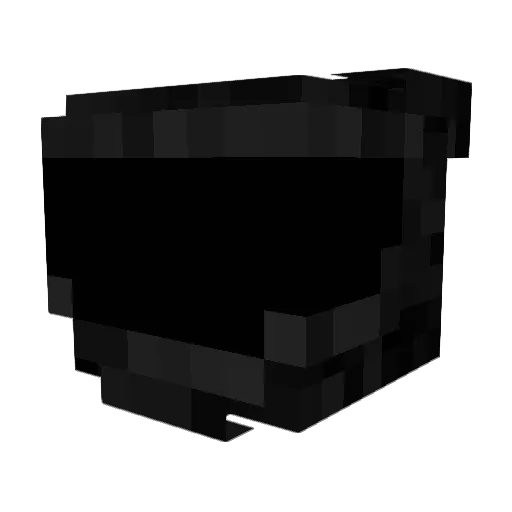 Den212 Minecraft avatar head, 3D render