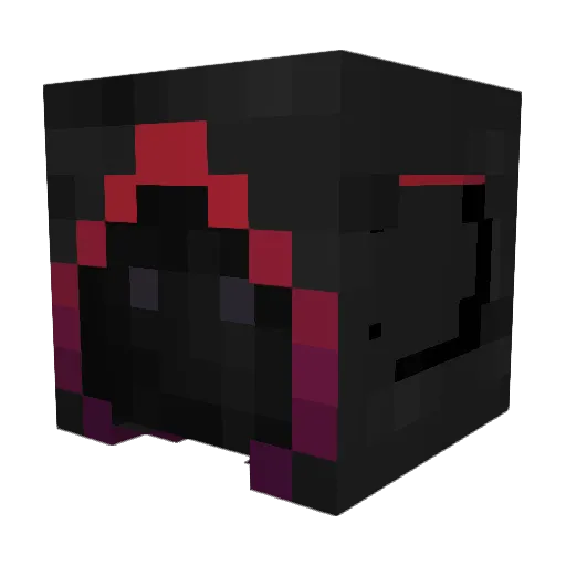 DenSejeKylling Minecraft avatar head, 3D render