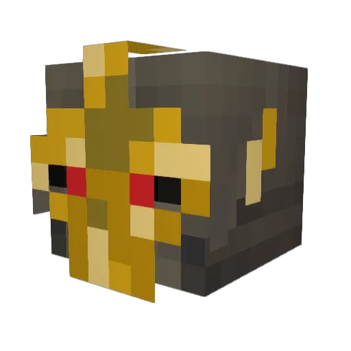 Denanthel Minecraft avatar head, 3D render