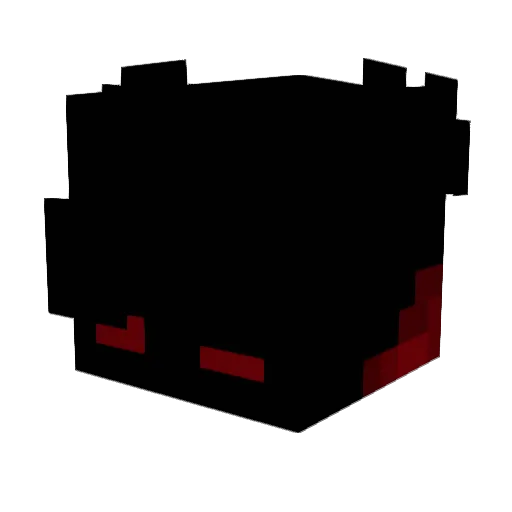Denderss Minecraft avatar head, 3D render