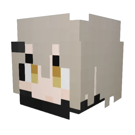 Deneb_Cygni Minecraft avatar head, 3D render