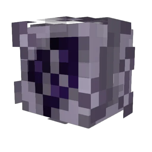 Denhery Minecraft avatar head, 3D render