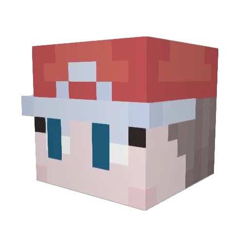 Denied1337ez Minecraft avatar head, 3D render