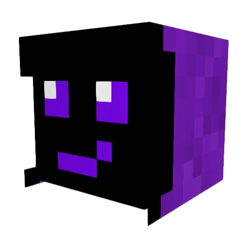 Denis2608 Minecraft avatar head, 3D render