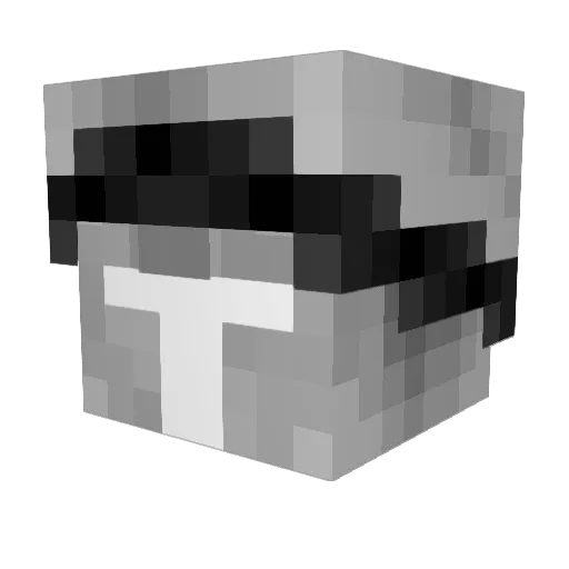 Denis_voitovsky Minecraft avatar head, 3D render