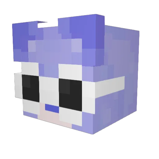 Denislav_55 Minecraft avatar head, 3D render