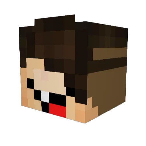Dennan_Gamer_DDG Minecraft avatar head, 3D render