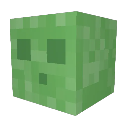Denne213 Minecraft avatar head, 3D render