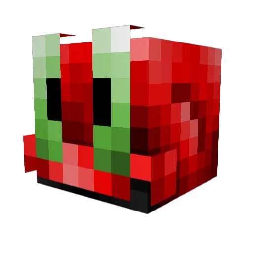Denni_Pelimeni Minecraft avatar head, 3D render