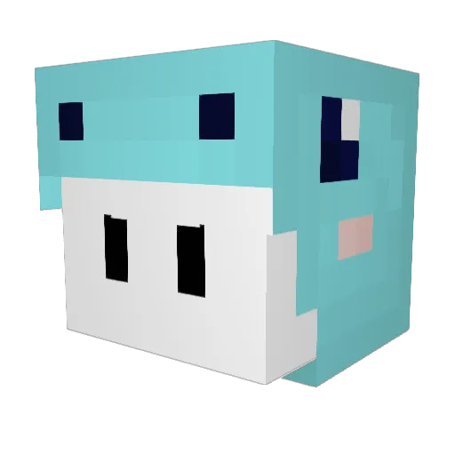 Dennis_Junker Minecraft avatar head, 3D render
