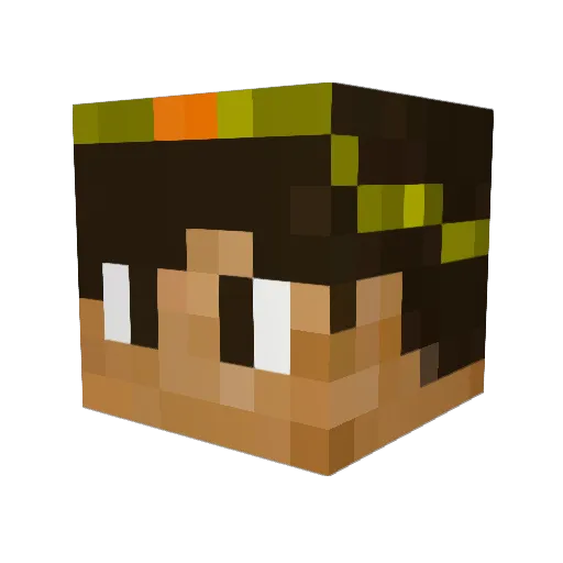 Dennis_Spectre Minecraft avatar head, 3D render