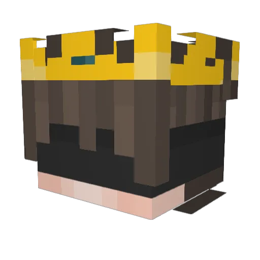 Denoxness Minecraft avatar head, 3D render