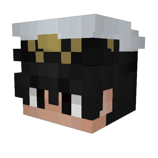 Densun12 Minecraft avatar head, 3D render