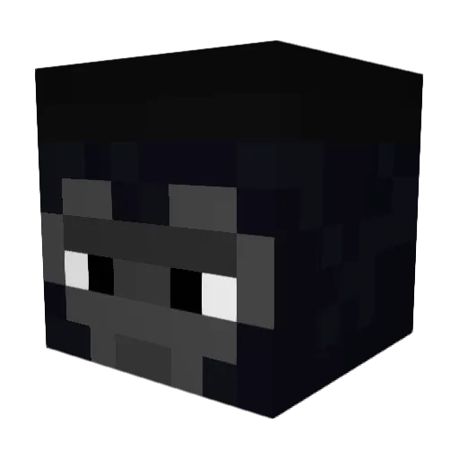 DenzelTheUnit Minecraft avatar head, 3D render
