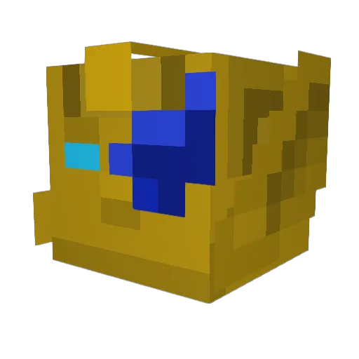 DeoTheDoge Minecraft avatar head, 3D render