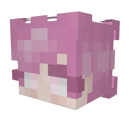 DeonNeckHurts Minecraft avatar head, 3D render